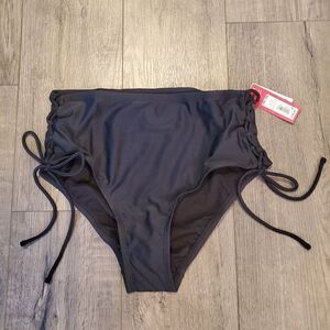 Xhilaration Plus Size Black Bathing Suit Bottoms